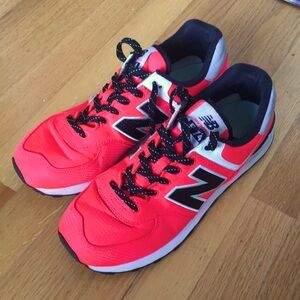 Bright pink New Balance sneakers size 11